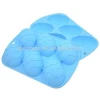 Item B1-050 6cups Oval shape cake silicone mold for baking