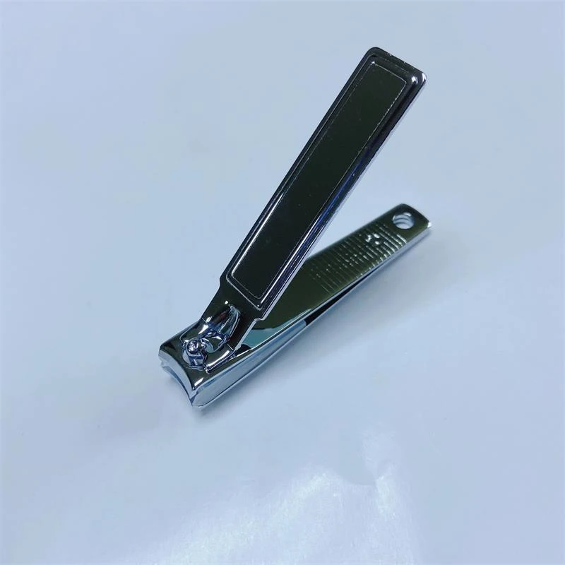 Japan quality toe finger nail clipper cutter with big laser file and mini plastic catcher