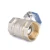 Import JD-4022 weld compression nickel plated brass ball valve from China
