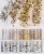 Import Jingxin Gold Silver Body Chunky Glitter Makeup, Holographic Flake Cosmetic Sequins Glitter Sparkle Mixed Glitter for decoration from China