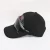 Import Kaavie custom made black cool baseball cap embroidery 6 panel baseball hat with sunglass holder from China