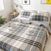 KAERFU Luxury 100% cotton printing bedspread bed cover bed