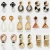 Import Kaimei 2019 Fashion Design Amazon Bestseller New ZA Metal Dangle Earrings For Women Statement Geometric  Drop Earrings Wholesale from China