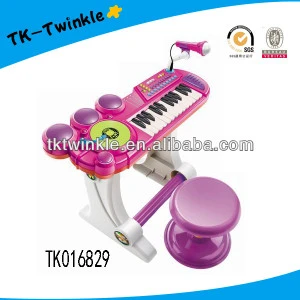 Kid toy plastic electronic organ keyboard musical toy