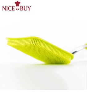Kitchen Cleaning Tools Fashion Green Non-toxic Soft silicone cleaning brush for Kitchen Tools