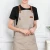 Import Kitchen Cook Chef Custom Print Embroiled Logo Black Manufacture High Quality Cotton Denim Aprons from China