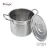 Import Kitchen Cookware Metal Stainless Steel 4 Pcs Set Soup And Stock Pot from China