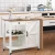 Import Kitchen Island Cart Farmhouse Kitchen Island with Storage Drawer Wine Rack Kitchen Cart Microwave Stand with Adjustable Shelf from China