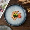 Kitchen Steak Plates Sets Dinnerware Ceramic Round Dishes & Plates Weights  Plate