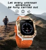 Kr80 Sport Smartwatch for Men and Women Bluetooth Waterproof Altitude Barometric Compass features outdoor smartwatch