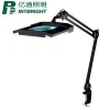 Lab clamps electronic magnifier ttl loupes dental equipment magnifying lamp led on stand for nail art