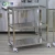 Import Lab Furniture Laboratory Equipment Stainless Steel Work Table with Wheels from China