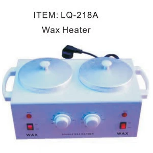 LANQI LQ-218A DOUBLE HEAD DEPILATORY PARAFFIN WAX HEATER FOR HAIR REMOVAL