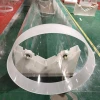 Large Diameter Transparent Quartz Glass Tube