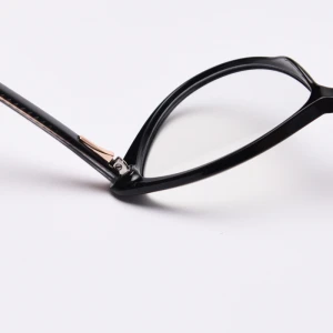 LBASHADES Customize Logo Spring Hinge Female Retro Optical TR90 Frame Cat Eye Lens Women Men Eyewear Glasses
