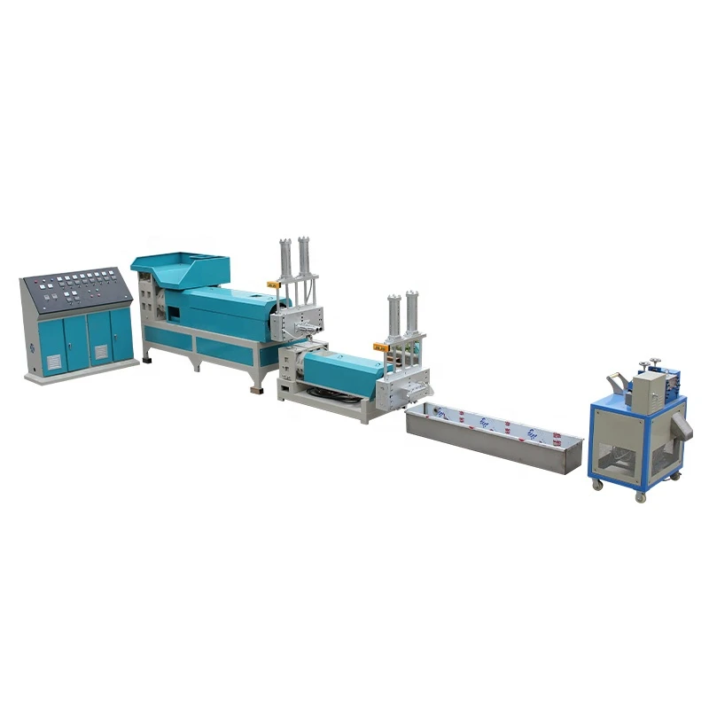 LDPE HDPE PP plastic granulator/recycling plastic granulating extruder machine