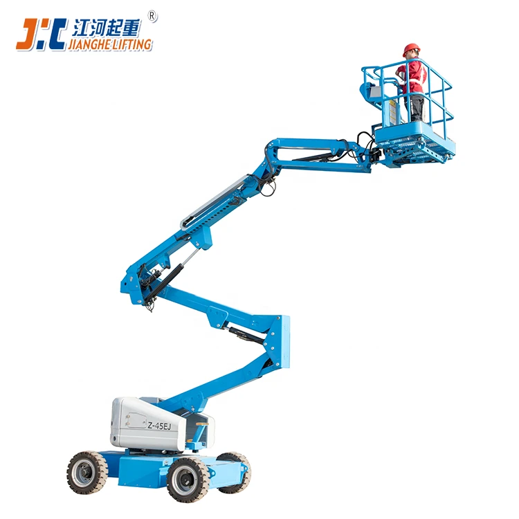 Leased Z-45E Hydraulic Articulated Boom Lift For Coconut-picking
