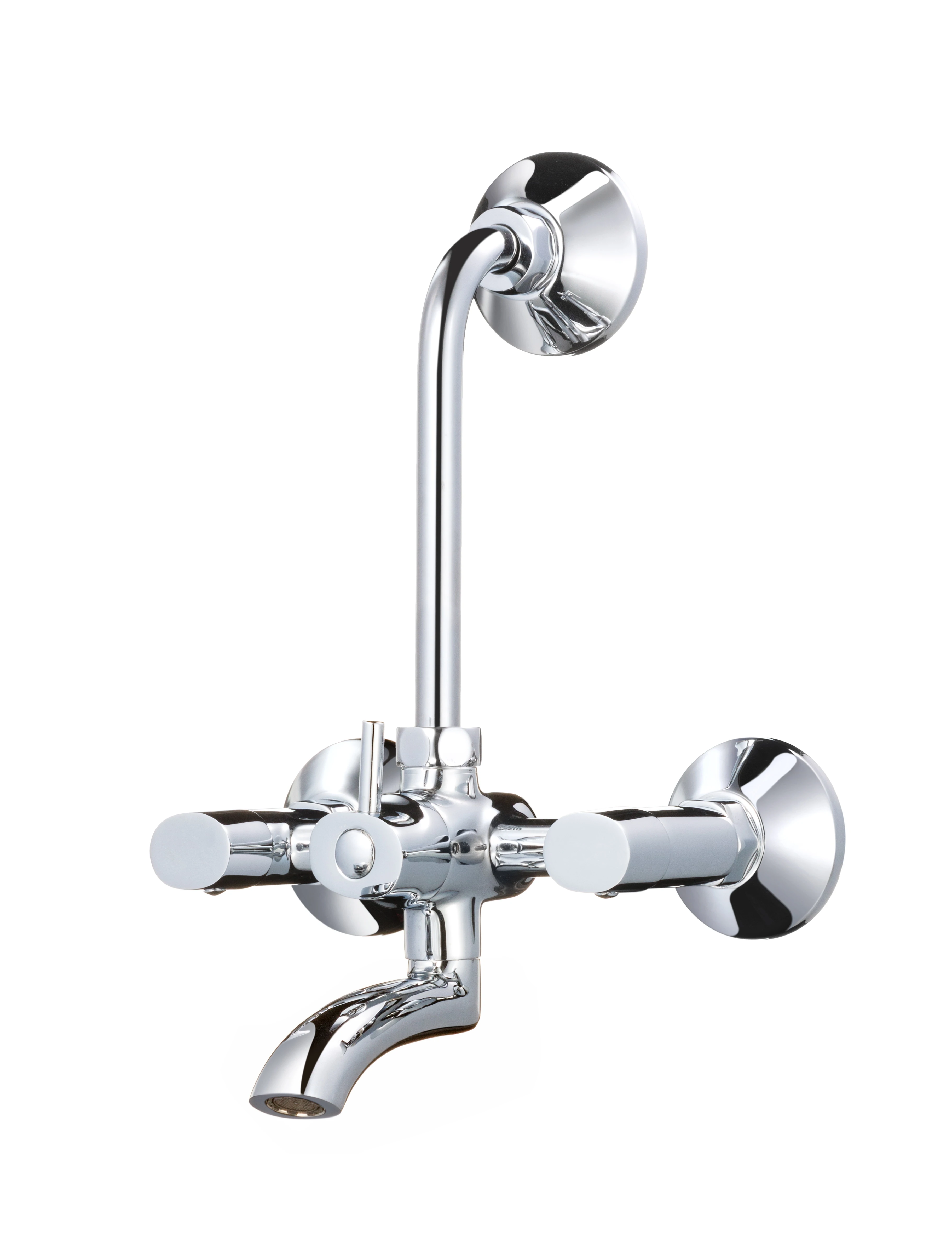 Leaves Wall mounted Solid Brass Bathroom Shower Hot and Cold Water Shower Mixer And Bath Mixer