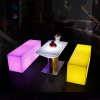Led Illuminated Lounge Furniture Waterproof LED Cube Chair For Outdoor