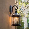 led outdoor wall lamps European waterproof wall bracket light lamp