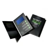Left Open Paper Craft 4.3" LCD Screen Music Card Business Advertising Video Brochure with Inner Box