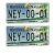 Import License Plate Custom Car Plates American and European Style Metal Sign Car Plate from China