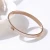 Import Light luxury temperament bangle jewelry charm gold stainless steel bracelet from China