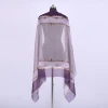 Light purple thin elegant large pashmina shawl scarf women silk for spring summer