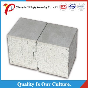 Lightweight Exterior Wall Fireproof Precast Foam Concrete Eps Cement Sandwich Panel