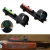 Import Lightweight fiber optic sight 1x28 Red green Dot Hunting Scope from China