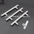 Import LILONG Cabinet Hardware Popular Iron Metal Stainless Steel T bar kitchen drawer pulls Furniture Handle from China