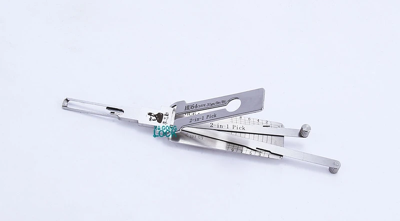 Lishi locksmith tools New HU64 Auto Pick and Decoder Lishi 2in1