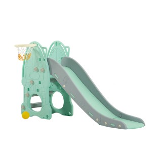 LLDPE Mini Color Baby Play House Indoor Plastic Slide And Swing Playground Toys for Sale