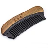 long handle horn tooth sandalwood comb wood horn comb