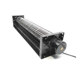 Longwell Hot sale AC DC cross flow fan blower low noise 12V 24V large air flow tangential fan