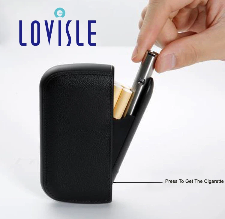 Lovisle Tech Luxury Cigarette Lighter Gift Bag Small Box Case For Men Cigarettes and Key