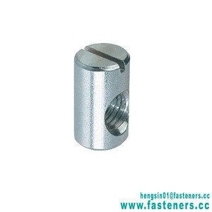 Low price stainless steel M3 M4 M5 barrel cross dowel hole connecting nuts