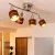 Import Low price wooden modern led spot ceiling light for living room bedroom from China