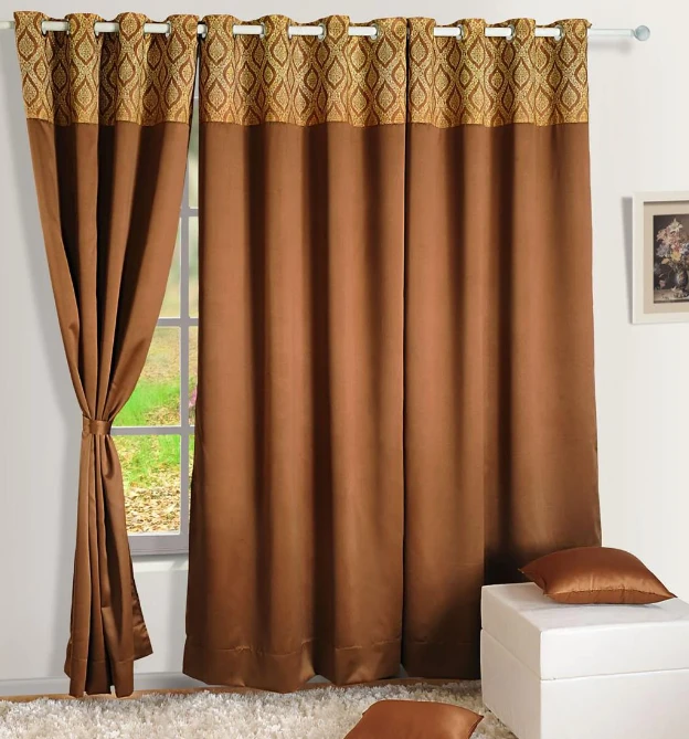 Luxurious patterns Ventilation lighting and privacy protection Rich Product Design Curtains