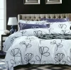 Luxury 3pc  Duvet Cover, Printed quilt queen/king size, 100% Polyester 70gsm Microfiber Comforter  bedding sets.