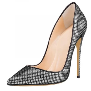 luxury bling bling lattice gold party best women&#39;s classic fashion pointed toe high heel dress pumps