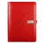 Import Luxury Business Office Conference Document Organizer A4 Black 6000mAh PU Leather Portfolio Power Bank With 16G USB Flash Disk from China