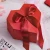 Import Luxury Chocolate Flower Heart Shaped Cardboard Gift Box Best Sellers Customer Fashion ValentineS Day Hardboard Flower Gift Box from China