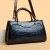 Import Luxury Designer High Quality Crocodile Stripe Paint Leather Crossbody Shoulder Bag For Women High Capacity Womens Handbag from China
