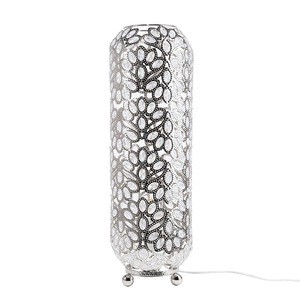 Luxury gorgeous modern silver gold crystal egg floor lamp