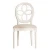Import Luxury hotel furniture Imitated wood chairs metal frame hollow out dining chair from China