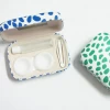 Luxury personalized wholesale cheap eye contact lens case