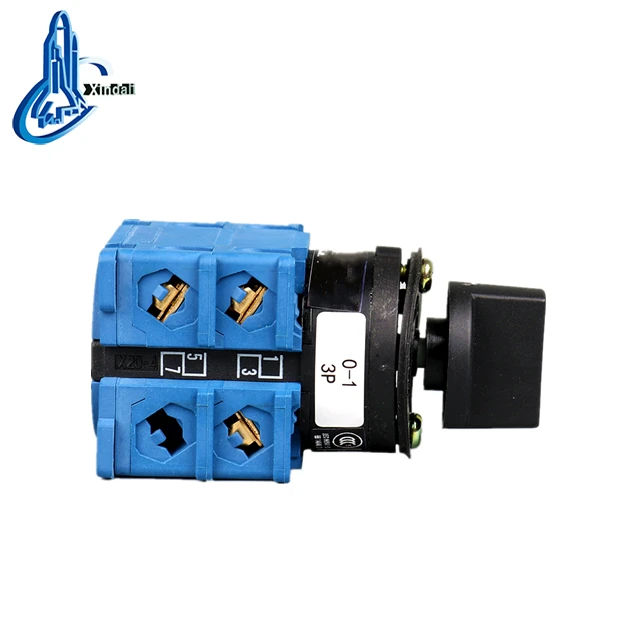 LW126-25 Rotary Changeover switch High voltage 3 phase cam switch