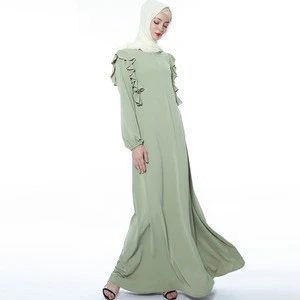 LYX103NEW delicate hijab dress stringy selvedge Islamic Clothing Fashion  Kimono Arabic Style Dubai Muslim Abaya