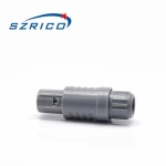 M17 cut-out 2P double nut socket unsheathed plastic 2 3 4 5 6 pin for medical devices